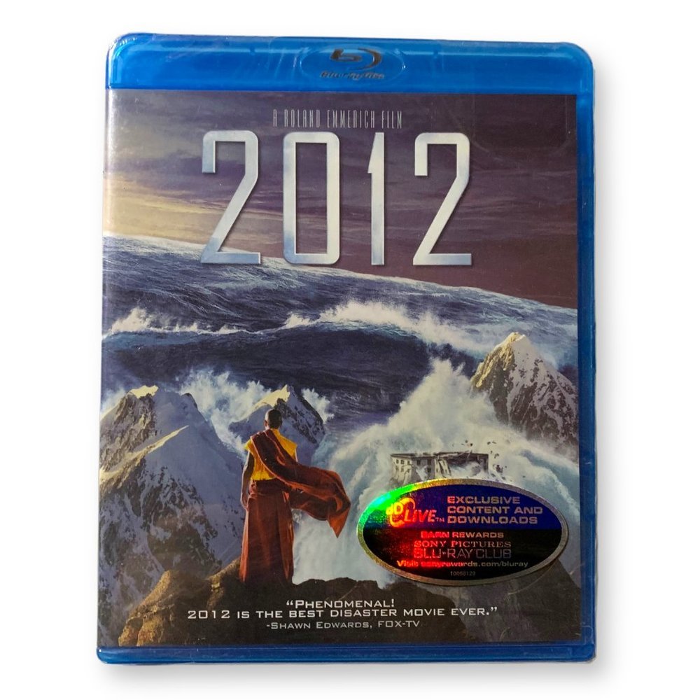 🍃2/$20🍃2012 (Blu-ray Disc, 2010) John Cusack, Chiwetel Ejiofor, Peet - SEALED